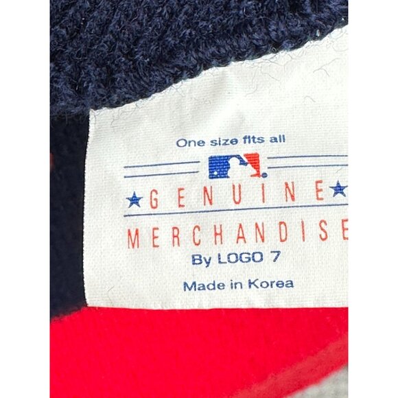 Cleveland Indians Beanie Hat Genuine MLB Merchandise Logo 7 Stocking Stuffer - Picture 4 of 4